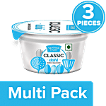 Mother Dairy Classic Dahi 3X80 g Multipack