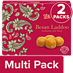 Tasties Besan Laddoo Mithai / Sweet 2x200 g Multipack