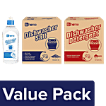 bb home Dishwasher Powder + Dishwasher Salt 1 kg  Each + Dishwasher - Rinse Aid 500 ml Combo 3 Items
