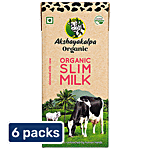 Akshayakalpa Organic Slim Milk 6 x 1 L Multipack