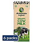 Akshayakalpa Organic Cow Milk 6 x 200 ml Multipack