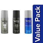 Skinn By Titan Deodorant Spray Premium Range For Him - 150 ml Each Combo 3 Items