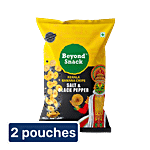 Beyond Snack Salt & Black Pepper Kerala Banana Chips 2x75 g Pouch (Multipack)