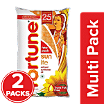 Fortune Sunlite Refined Sunflower Oil 2x800 g (Multipack)