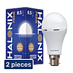 Halonix Prime 8.5 W Inverter LED Bulb - Cool Daylight 2x1 pc (Multipack)
