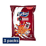 Kurkure Schezwan Chutney Flavour 3 x 72 g (Multipack)