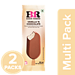 Baskin Robbins Ice Cream Bar - Vanilla & Chocolate 2 x 65 ml Multipack
