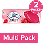London Dairy Raspberry Sorbet Stick 2 x 90 ml Multipack