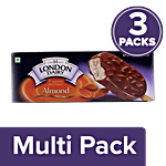 London Dairy Premium Ice Cream Stick - Chocolate Almond 3 x 110 ml Multipack