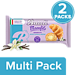 Bauli Moonfils Croissant - Vanilla Creme 2 x 45 g Multipack