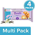 Bauli Moonfils Croissant - Vanilla Creme 4 x 45 g Multipack