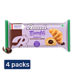 Bauli Moonfils Croissant - Choco Creme, Veg 4 x 45 g Multipack