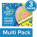 Creambell Party Slice Cassata Ice Cream 3 x 150 ml Multipack