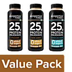 Epigamia  Turbo Chocolate + Turbo Cookies & Cream + Turbo Vanilla Caramel , each 250 ml Combo 3 Items