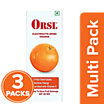 ORSL Orange Electrolyte Drink 200 ml X 3 Multipack