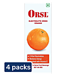 ORSL Orange Electrolyte Drink 200 ml X 4 Multipack