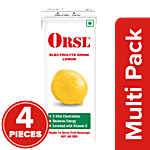 ORSL Lemon Drink - With Electrolytes & Vitamin C 200 ml X 4 Multipack