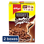 Kellogg's Hersheys Chocos - Chocolaty Breakfast Cereal For Kids 2x325 g (Multipack)