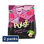 Pulse Guava Candy - With Tangy Twist, Hard-Boiled 2 x 190 g Multipack