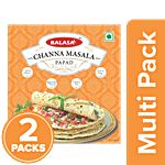 Balasa Papad - Channa Masala 2 x 200 g Multipack