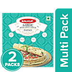 Balasa Papad  - Garlic With Green Chilli 2 x 200 g Multipack