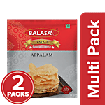 Balasa Appalam Papad 2 x 200 g Multipack