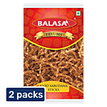 Balasa Aloo Sabudana Sticks/Papad/Fryums - Crispy 2 x 100 g Multipack