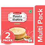 Balasa Masala Khakhra - Roasted, Fresh & Crispy, Hand Rolled 2 x 180 g Multipack