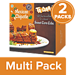 Tadaa Marinated & Steamed Sweet Corn Cob - Mexican Chipotle 2 x 2 pcs Multipack