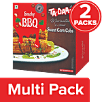 Tadaa Marinated & Steamed Sweet Corn Cobs - Smoky BBQ 2 x 2 pcs Multipack