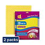 bb home Sponge Wipe - Super Absorbent, Reusable 2 x 1 pc Multipack