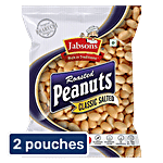 JABSONS Classic Salted Roasted Peanuts 2 x 160 g Multipack