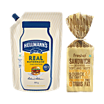 bb Combo Veg Mayonnaise, 775 g + Sandwich, 400 g Combo (2 Items)