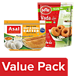 bb Combo Asal Idly & Dosa Batter, 1 kg + MTR Breakfast Mix - Vada, 500g Combo 2 Items