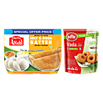 bb Combo Asal Idly & Dosa Batter, 1 kg + MTR Breakfast Mix - Vada, 500g Combo 2 Items