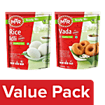 MTR Breakfast Mix - Rice Idli + Breakfast Mix - Vada, Each 500g Combo 2 Items