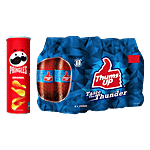 bb Combo Thums Up Soft Drink, 250 ml + Pringles Original Potato Crisps, 107 g Combo (2 Items)