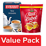 bb Combo Red Label Tea, 1 kg + Everest Masala - Tea, 50g Combo 2 Items