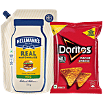 bb Combo Veg Mayonnaise775 g+Nacho Cheese Flavour Nacho Chips60 g Combo (2 Items)