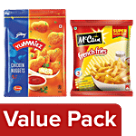 bb Combo McCain French - Fries, 1.25 kg + Godrej Yummiez Nuggets - Chicken, 500g Combo 2 Items