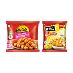 McCain French - Fries, 1.25 kg + Potato Bites - Chilli Garlic,420g Combo 2 Items