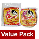 Lijjat Papad - Urad + Punjabi Masala, Each 200 g Combo 2 Items