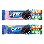 Cadbury Oreo Original,116.25 g + Strawberry Creme Chocolatey Sandwich Biscuits,100.55 g Combo (2 Items)