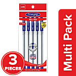 BIC Cello Finegrip Ball Pen - Blue 3 x 5 pcs Multipack