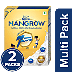 Nestle Nangrow Creamy Vanilla Flavour Nutritious Milk Drink For 2-6 Years 2x400 g Multipack
