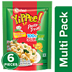 Sunfeast YiPPee! Sour Cream Onion Pasta Treat 6x70 g Pouch (Multipack)