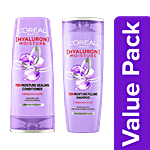 L'Oreal Paris Hyaluron Moisture Shampoo 340 ml + Conditioner 180 ml Combo 2 items