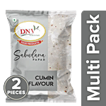DNV Cumin Sabudana Papad 2 x 70 g Multipack