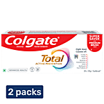 Colgate Total Advanced Health Antibacterial Toothpaste & Toothbrush 2x300 g (Multipack)