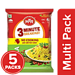 MTR 3 Minute Breakfast - Poha 5 x 60 g Multipack